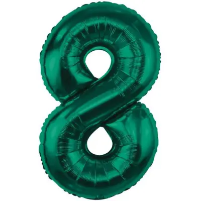 Sifferballong Grön 85cm