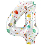 Sifferballong Joyful"0-9"Siffra 4