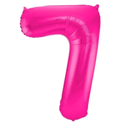 Sifferballong Jumbo Magenta 86 cm