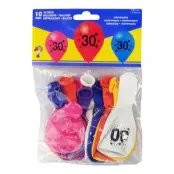 Sifferballong Latex 30 - 10-pack
