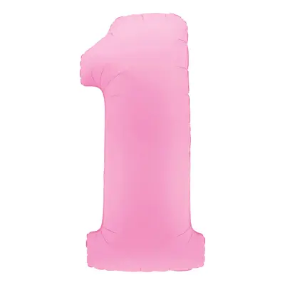 Sifferballong Sakura Pink - Siffra 1