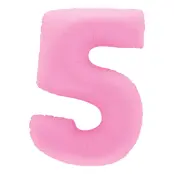 Sifferballong Sakura Pink - Siffra 5