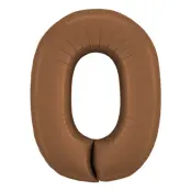 Sifferballong Satin Chocolate - Siffra 0
