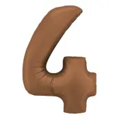 Sifferballong Satin Chocolate - Siffra 4