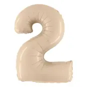 Sifferballong Satin Cream - Siffra 2
