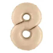 Sifferballong Satin Cream - Siffra 8