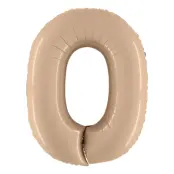 Sifferballong Satin Nude - Siffra 0
