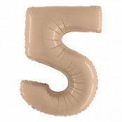 Sifferballong Satin Nude - Siffra 5