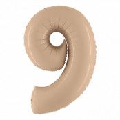 Sifferballong Satin Nude - Siffra 9