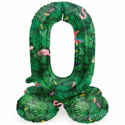Sifferballong Stående Jungle Vibe 72 cm