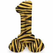 Sifferballong stående Tiger Chic 41 cm"0-9"Siffra 1
