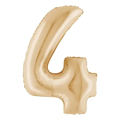 Sifferballong White Gold - Siffra 4