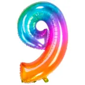 Sifferballong Yummy Gummy 81 cm"0-9"Siffra 9