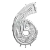 Sifferram för Ballonger - Siffra 6