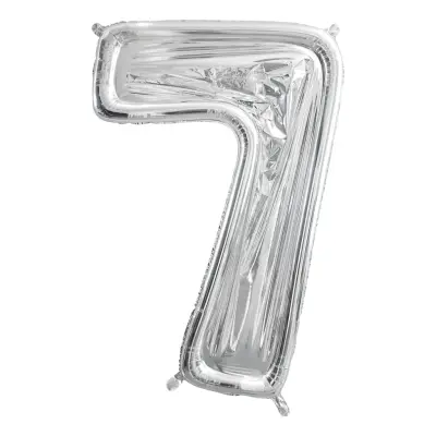 Sifferram för Ballonger - Siffra 7