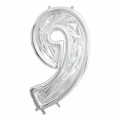 Sifferram för Ballonger - Siffra 9