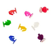 Självhäftande Ballonghängare - 100-pack