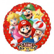 Sjungande Folieballong Super Mario