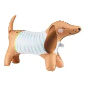 Stående Folieballong Dachshund