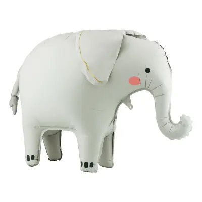 Stående Folieballong Elefant