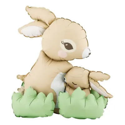 Stående Folieballong Kaniner