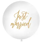 Stor Ballong"Just Married"1m