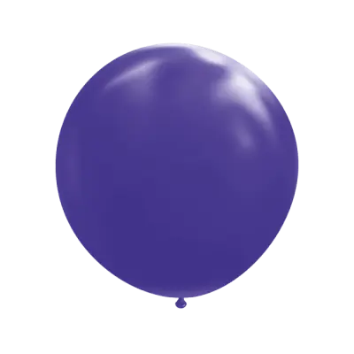 Stor latexballong lila - 100 cm