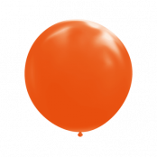 Stor latexballong orange - 100 cm