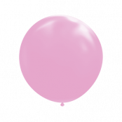 Stor latexballong rosa - 100 cm