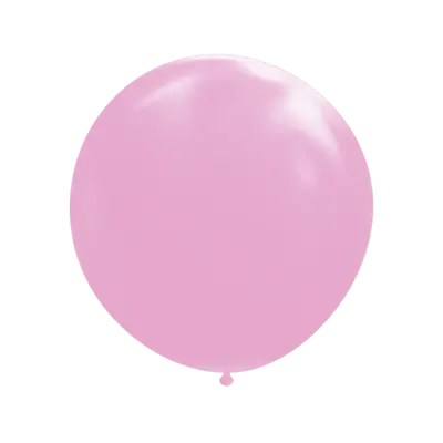Stor latexballong rosa - 100 cm