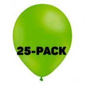 Stora Ballonger Limegröna - 25-pack