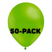 Stora Ballonger Limegröna - 50-pack