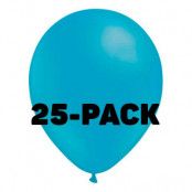 Stora Ballonger Ljusblå - 25-pack