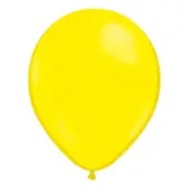 Stora Ballonger Ljusgula - 10-pack
