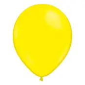 Stora Ballonger Ljusgula - 50-pack