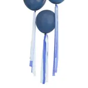 Streamers till Ballong Blå Mix