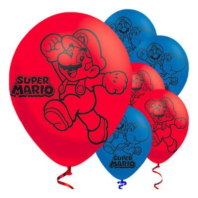 Super Mario Ballonger - 6-pack