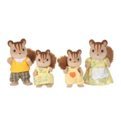 Sylvanian Families Familjen Ekorre 4172 - Sylvanian Families -  Leksaksaffären