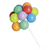 Tårtdekoration Ballonger på Pinne - 10-pack