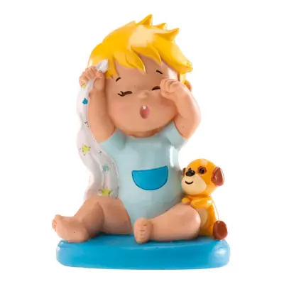 Tårtfigur Bebis Blå