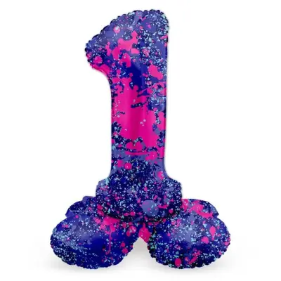 Tallballong Stående Paint Splash 72 cm