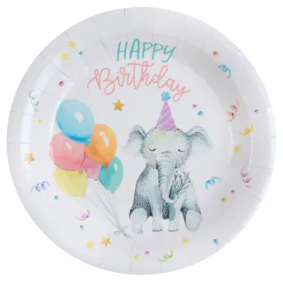 Tallrikar Djungelkalas 10-pack