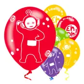 Teletubbies Ballonger - 6-pack