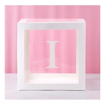 Ballongbox med Bokstav - Bokstav I