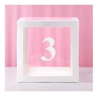 Ballongbox med Siffra - Siffra 3