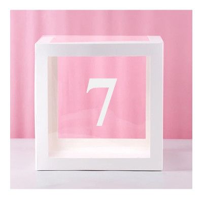 Ballongbox med Siffra - Siffra 7