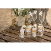 Tygband till bröllop 4-pack