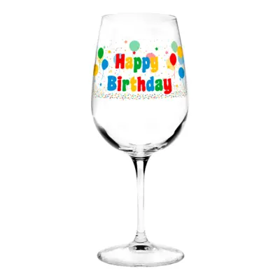 Vinglas Happy Birthday