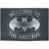 Batman - DC Comics Dörrmatta - Enter The Batcave - för None - svart/grå