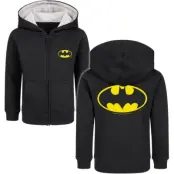 Batman - DC Comics Luvtröja för barn - Metal-Kids - Batman-Logo - 92 164 - för barn - svart